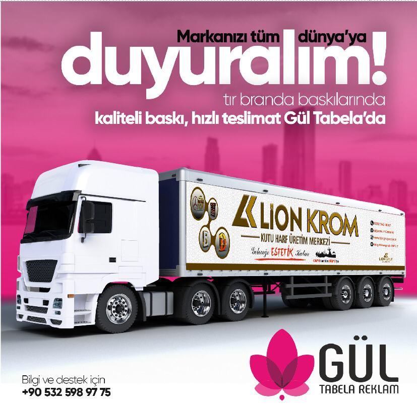 Konya Tır Reklamı